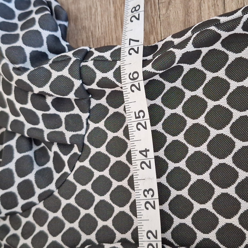 Maggie Barnes Lightweight Jacket Womens 3X Black White Polka Dot - Picture 7 of 9